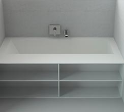 Bañeras de Corian