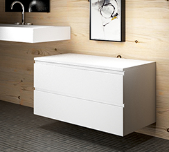 Muebles de baño de Corian