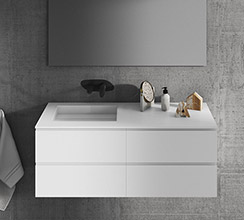 Muebles de baño de Corian