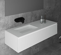 Muebles de baño de Corian